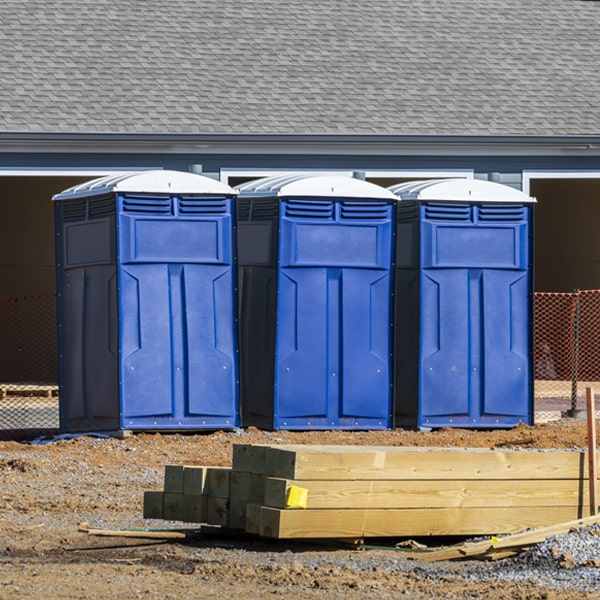 how do you ensure the portable restrooms are secure and safe from vandalism during an event in Fallon Montana